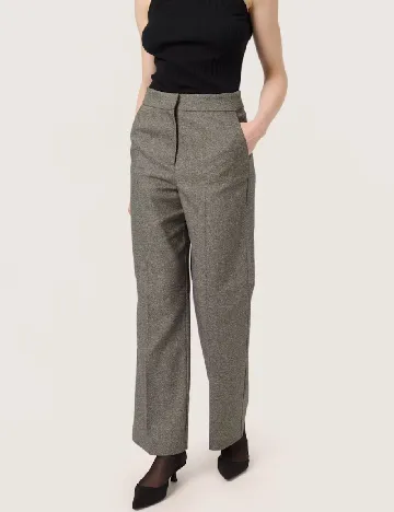 Pantaloni Soaked In Luxury, gri Gri