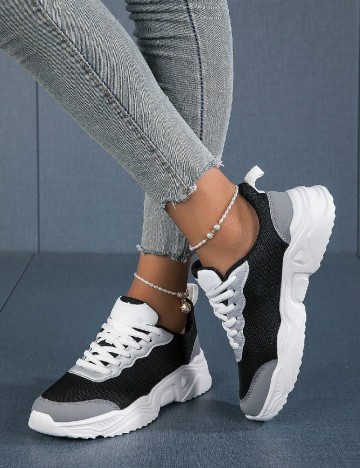 Adidasi SHEIN, negru