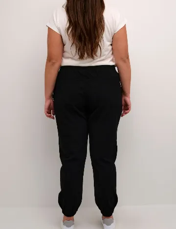 Pantaloni Kaffe Curve, negru Negru