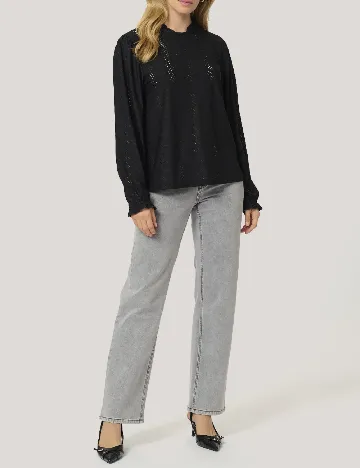 Bluza Cream, negru Negru