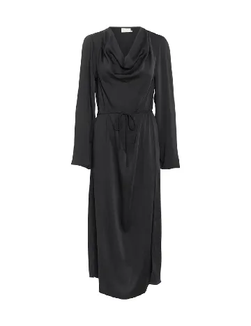 Rochie lunga Kaffe, negru Negru