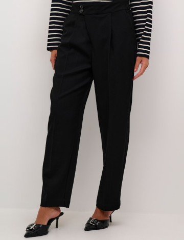 Pantaloni Kaffe, negru