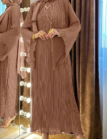 Rochie lunga SHEIN, maro Maro