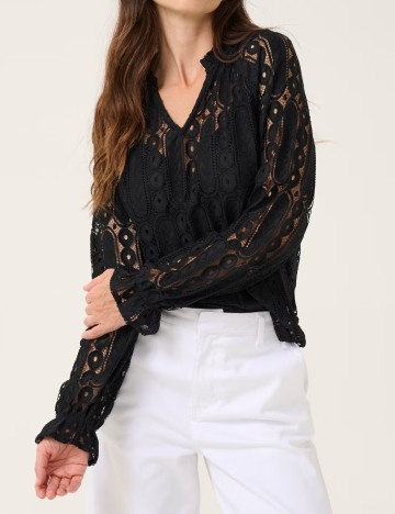 Bluza Cream, negru