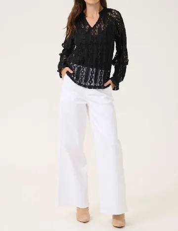 Bluza Cream, negru Negru