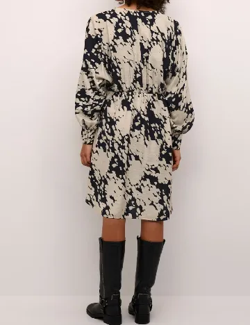 Rochie scurta Kaffe, crem Crem