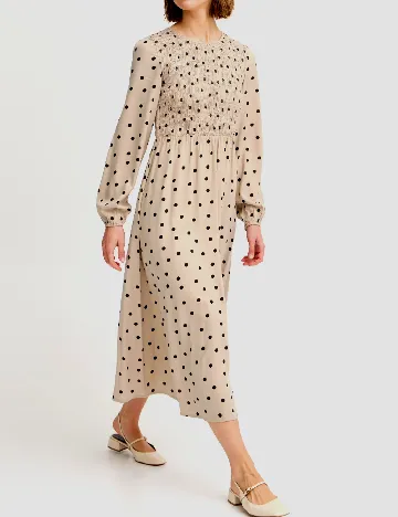 Rochie medie b.young, maro deschis Maro