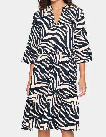 Rochie scurta Saint Tropez, bleumarin Albastru