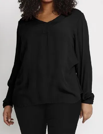 Bluza Kaffe Curve, negru Negru