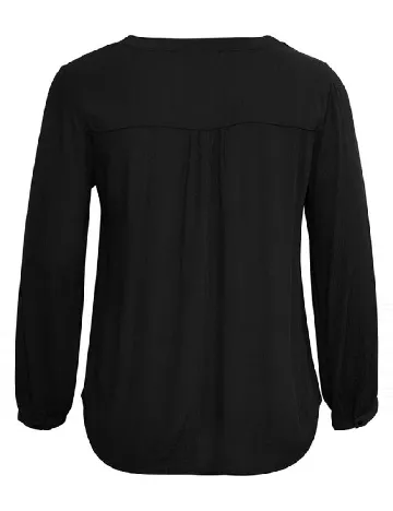 Bluza Kaffe Curve, negru Negru