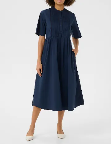 Rochie medie Culture, bleumarin Albastru