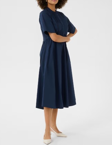 Rochie medie Culture, bleumarin