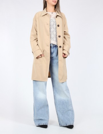 Trench SHEIN, maro deschis
