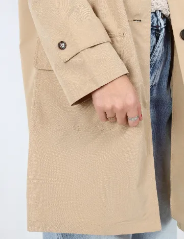 Trench SHEIN, maro deschis Maro