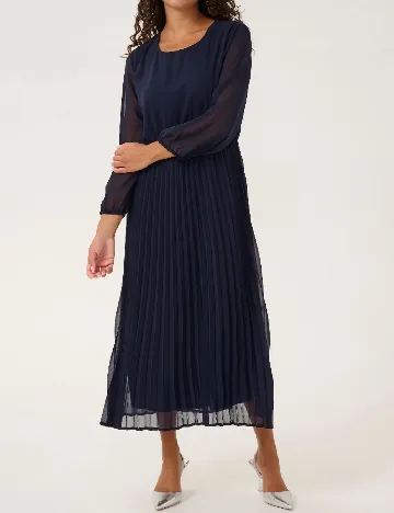 Rochie lunga Culture, bleumarin Albastru