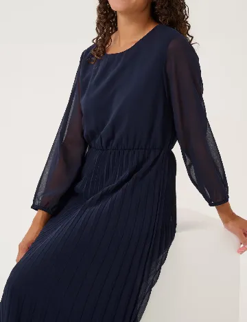 Rochie lunga Culture, bleumarin Albastru