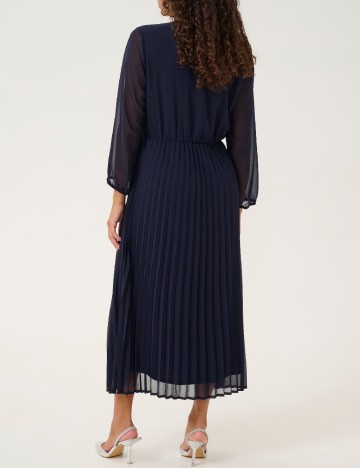 Rochie lunga Culture, bleumarin