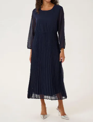Rochie lunga Culture, bleumarin Albastru