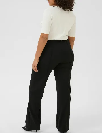 Pantaloni Kaffe Curve, negru Negru