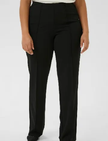 Pantaloni Kaffe Curve, negru Negru