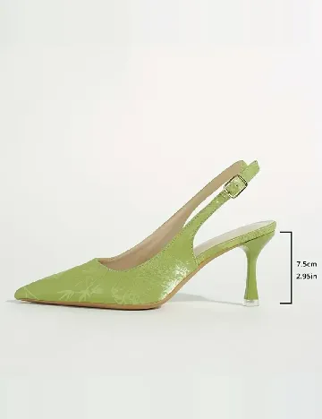Pantofi SHEIN, verde Verde