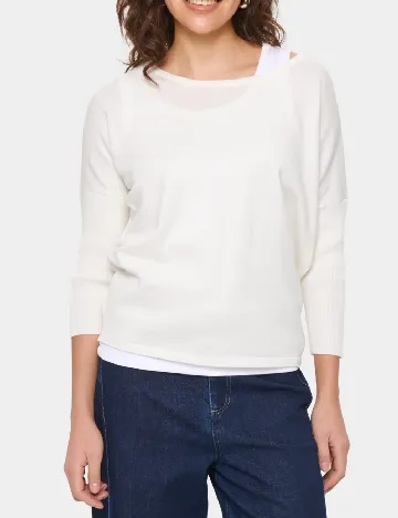 Bluza Saint Tropez, alb Alb