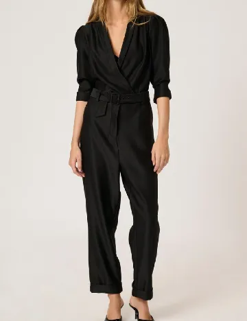 Salopeta My Essential Wardrobe, negru Negru