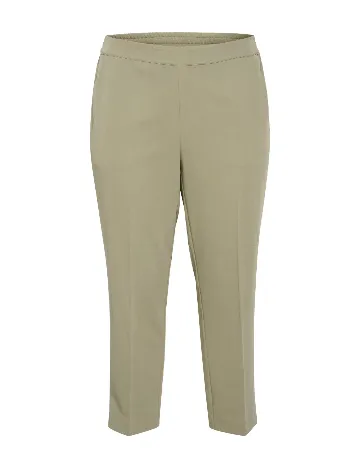 Pantaloni Kaffe Curve, verde Verde