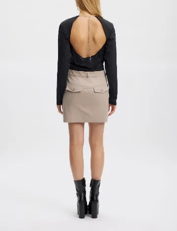 Bluza Gestuz, negru Negru
