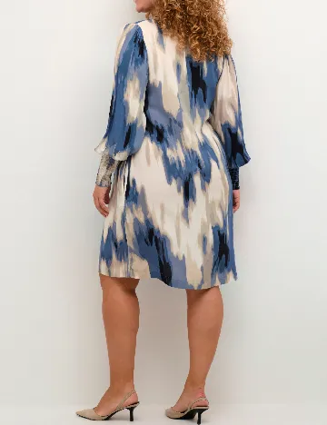 Rochie scurta Kaffe Curve, mix culori Mix culori