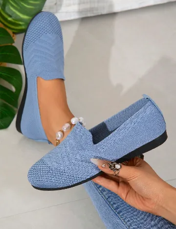 Espadrile SHEIN, albastru Albastru