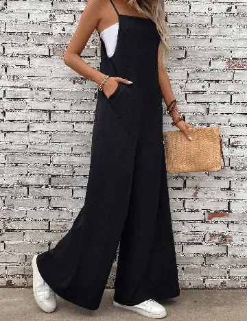 Salopeta SHEIN, negru Negru