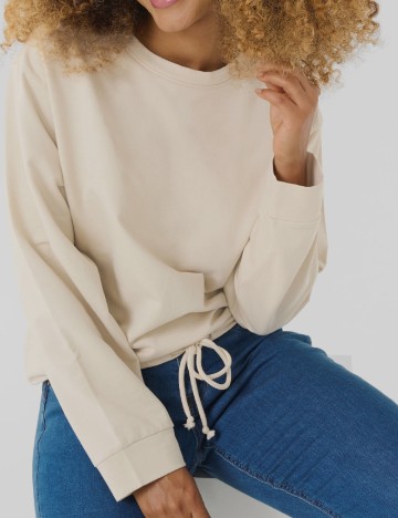Bluza Love Copenhagen, bej