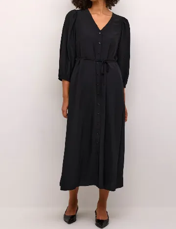 Rochie medie Kaffe, negru Negru
