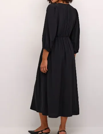 Rochie medie Kaffe, negru Negru