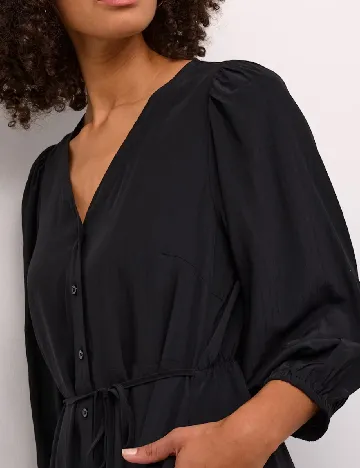 Rochie medie Kaffe, negru Negru