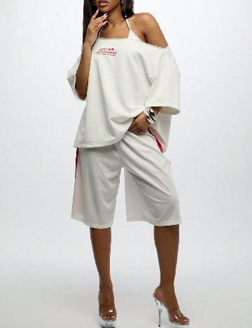 Tricou Oversize SUMWON, alb