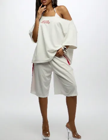 Tricou Oversize SUMWON, alb Alb