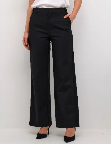 Pantaloni Kaffe, negru Negru