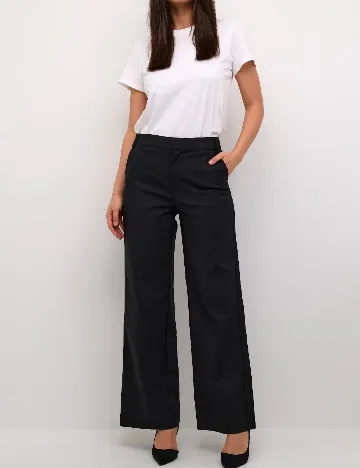 Pantaloni Kaffe, negru Negru