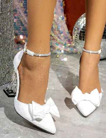 Pantofi SHEIN, alb Alb