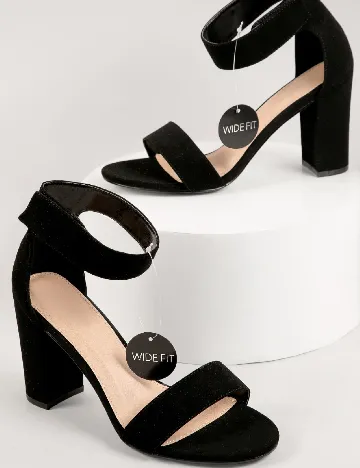 Sandale SHEIN, negru Negru