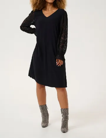 Rochie medie Love Copenhagen, negru Negru