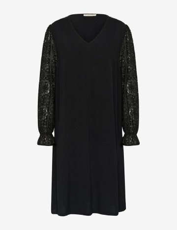 Rochie medie Love Copenhagen, negru