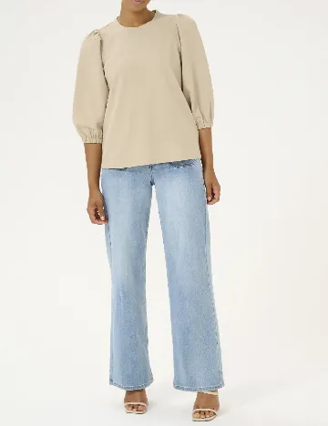 Bluza Kaffe, bej Crem