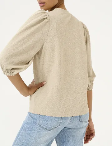Bluza Kaffe, bej Crem