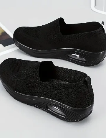 Adidasi SHEIN, negru Negru