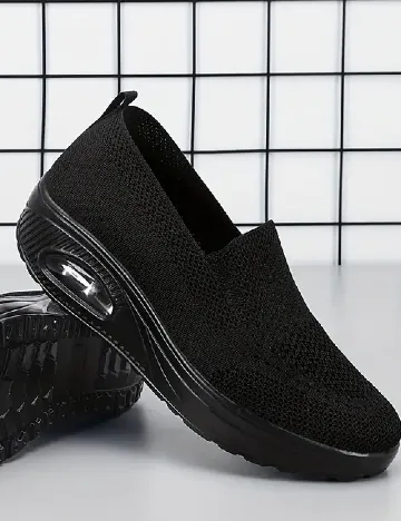 Adidasi SHEIN, negru Negru