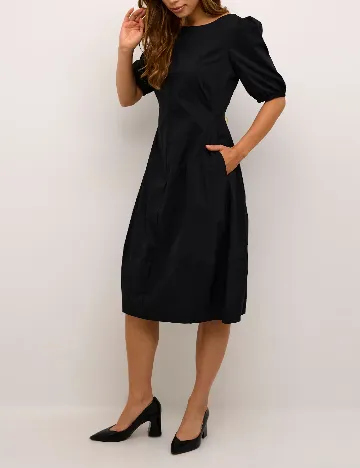 Rochie medie Culture, negru Negru