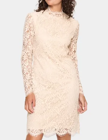 Rochie scurta Saint Tropez, crem Crem